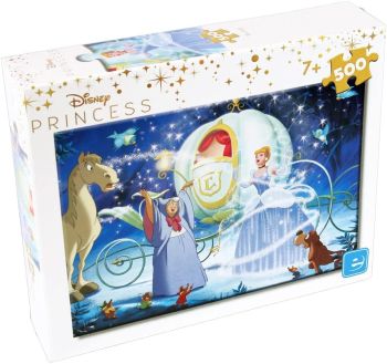 KING55825 - Puzzle 500 pièces Disney Cendrillon