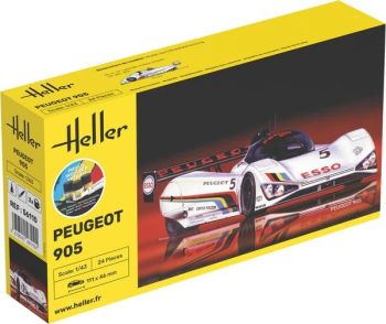 HEL56110 - Kit de démarrage avec peinture et accessoires - PEUGEOT 905 à assembler