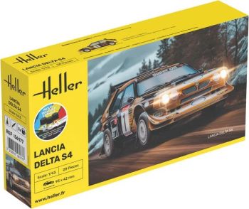 HEL56177 - Kit de démarrage avec peinture et accessoires - LANCIA Delta S4 #1 à assembler