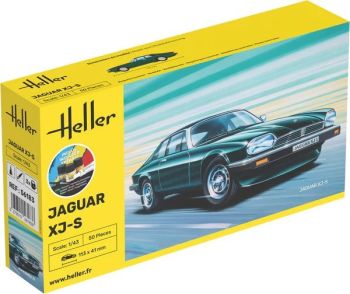 HEL56183 - Kit de démarrage avec peinture et accessoires - JAGUAR XJ-S à assembler