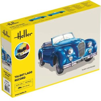 HEL56711 - Kit de démarrage avec peinture et accessoires - TALBOT Lago Record à assembler