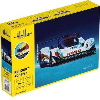 HEL56718 - Kit de démarrage avec peinture et accessoires - PEUGEOT 905 EV 1 #5 à assembler