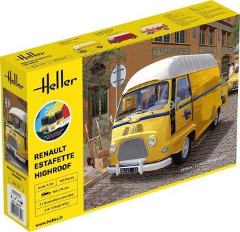 HEL56740 - Kit de démarrage avec peinture et accessoires - RENAULT Estafette Highroof à assembler