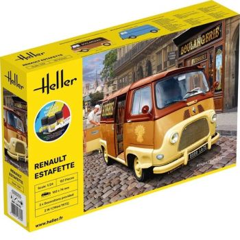 HEL56743 - Kit de démarrage avec peinture et accessoires - RENAULT Estafette à assembler