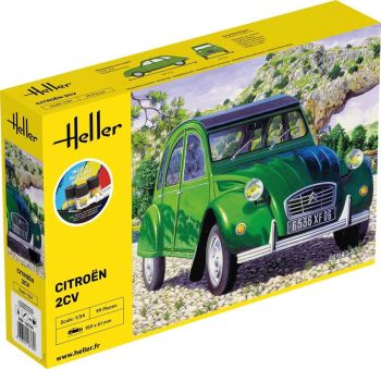 HEL56765 - Kit de démarrage avec peinture et accessoires - CITROEN 2 CV
