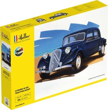 HEL56799 - Kit de démarrage avec peinture et accessoires - CITROEN 15 SIX Traction Avant
