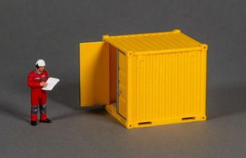 MSM5702/01 - Conteneur à métériaux 8ft. - Jaune