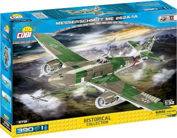 COB5721 - Avion militiare MESSERSCHMITT ME 262A 1A – 390 Pièces