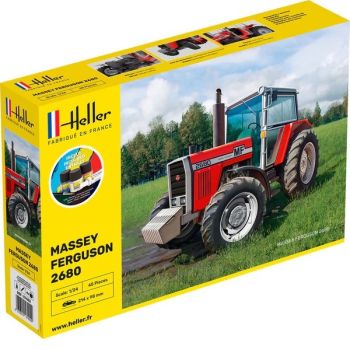 HEL57402 - Kit de démarrage avec peinture et accessoires - MASSEY FERGUSON 2680