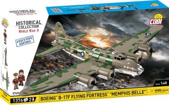 COB5749 - Avion militaire BOEING B-17 Flying Fortress Memphis Belle Édition Exclusive – 1376 Pièces