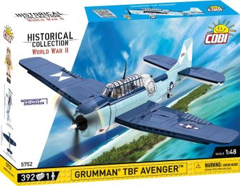 COB5752 - Avion militaire GRUMMAN TBF Avenger - 392 Pièces