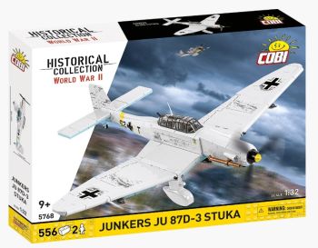 COB5768 - Avion militaire JUNKERS JU 87D-3 Stuka - 556 pièces