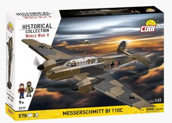COB5777 - Avion de chasse MESSERSCHMITT BF 110C - 578 pièces