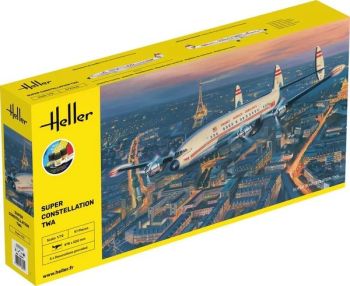 HEL58391 - Kit de démarrage avec peinture et accessoires - Super Constellation TWA