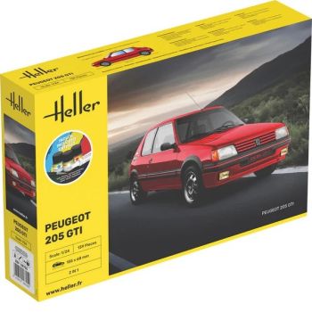 HEL58705 - Kit de démarrage avec peinture et accessoires - PEUGEOT 205 GTI
