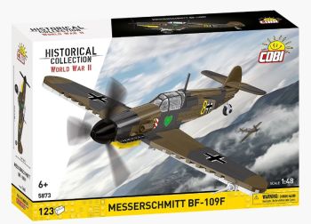 COB5873 - Avion de chasse MESSERSCHMITT BF-109F - 123 pièces