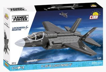 COB5912 - Avion de chasse LOCKHEED F-35B Lightning II - 614 pièces