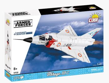 COB5930 - Avion de chasse DASSAULT Mirage IIIC - 375 pièces