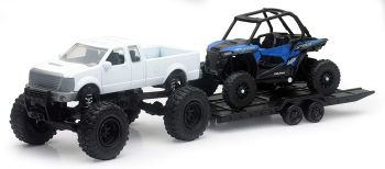 NEW50066 - 4x4 avec porte voiture et POLARIS RZR XP1000 EPS