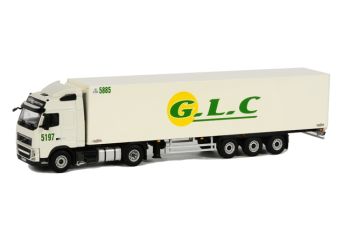 WSI9605 - VOLVO FH12 Globetrotter 4x2 Avec semi frigo THERMOKING 3 Essieux G.L.C