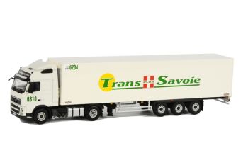 WSI9607 - VOLVO FH12 Globetrotter 4x2 Avec semi frigo THERMOKING 3 Essieux TRANS SAVOIE