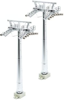 JC50500 - 2 poteaux 16 cm pour remontée mécanique au 1/87