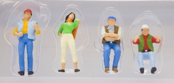 PREI65313 - Lot de 4 personnages