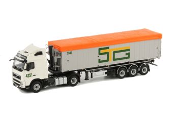 WSI9612 - VOLVO FH12 Globetrotter Avec Benne 3 Essieux