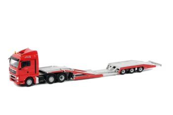 WSI04-1006 - MAN TGX XLX 6x2 Avec remorque 3 Essieux porte camion
