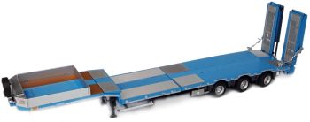 MAR1813-03 - Porte-Engin NOOTEBOOM 3 essieux bleu