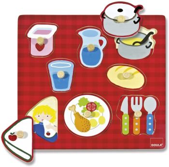 GOA53033 - Puzzle en bois 8 Pièces Salle à manger