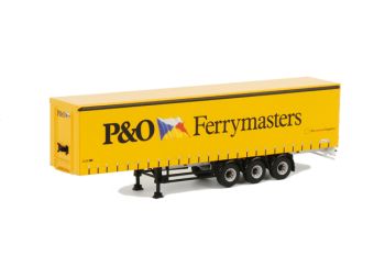 WSI04-1003 - Remorque 3 Essieux savoyarde P&O
