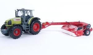 UH7093 - CLAAS Arès 836 RZ avec Faucheuse KUHN FC303