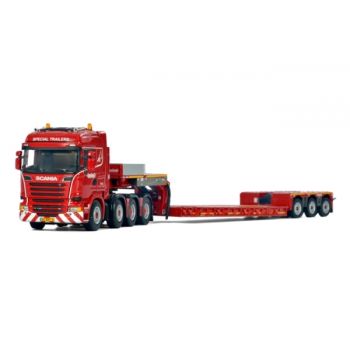 WSI5456274 - SCANIA R13 Highline 8x4 avec porte engins 3 essieux NOOTEBOOM EURO-PX 0+3