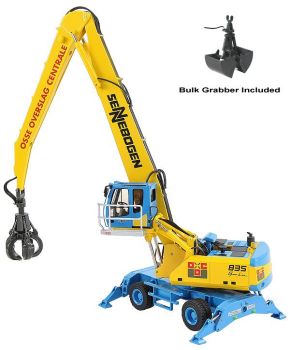 NZG784/02 - Pelle SENEBOGEN 835 M "OSSE OVERSLAG CENTRALE" avec Grappin et Bec Preneur