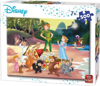 KING55913 - Puzzle 500 Pièces PETER PAN