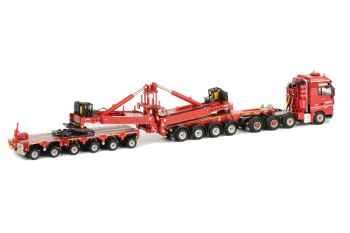 WSI3509818 - MAN TGX XXL 8x4 NOOTEBOOM Avec remorque 4 Essieux et 8 essieux pour transport d'éolienne