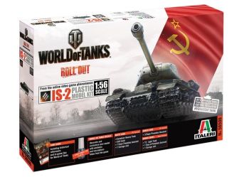 ITA56506 - Char IS-2 WORLD OH TANKSà peindre