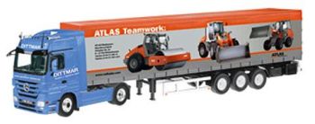 NZG768/03 - MERCEDES Actros MP3 avec Semi ATLAS