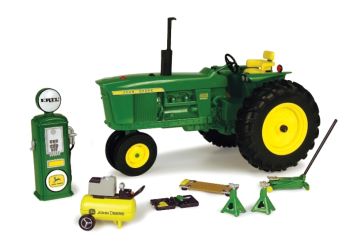 ERT15298 - JOHN DEERE 4020 Row Crop avec accessoires d'atelier