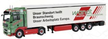 NZG848/03 - MAN TGX  4x2 Avec semi remorque 3 Essieux Gardine Wandt
