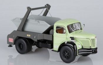 MAQ4342 - BERLIET GLR 8 R Multibenne Vert