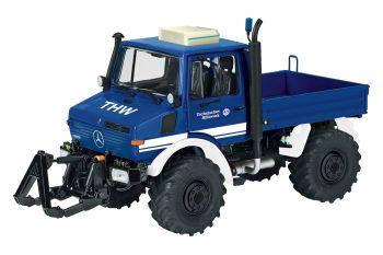 SCH7613 - UNIMOG 1600 THW Bleu - Série Limitée 2000 Ex