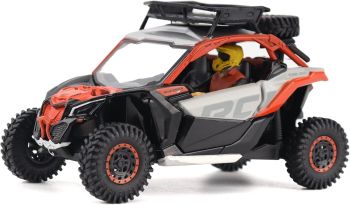 DCM60003 - CAN-AM Maverick X3 X rs Turbo RR gris et rouge - Version Sable
