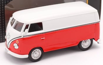 CAR60342 - VOLKSWAGEN T1 Transporter rouge et blanc
