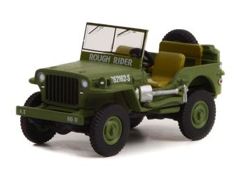GREEN61020-A - JEEP Willys MB Utah Beach Normandie 1942 de la série BATAILLON 64 sous blister