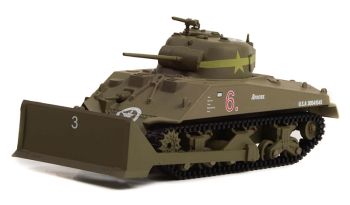 GREEN61020-C - M4 SHERMAN Dozer Utah Beach Normandie 1944 de la série BATAILLON 64 sous blister