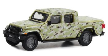 GREEN61030-F - JEEP Gladiator 2022 Armée américaine de la série BATAILLON 64 sous blister