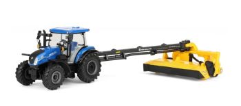 ERT61039 - NEW HOLLAND Powerstar 120 avec faucheuse arrière 313 plus Farm Show 2026 - Collection Prestige