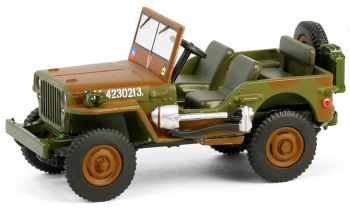 GREEN61050-A - JEEP Willys MB 1942 1er brigade de chars canadiens de la série BATAILLON 64 sous blister